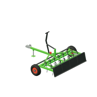 Ridebaneplaner, stiliseret 3D-illustration