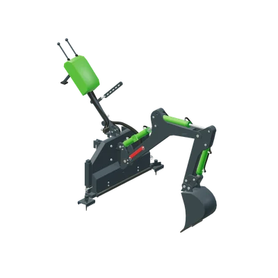 Rendegraverarm 170, stiliseret 3D-illustration