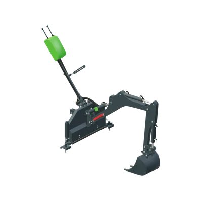 Rendegraverarm 210, stiliseret 3D-illustration