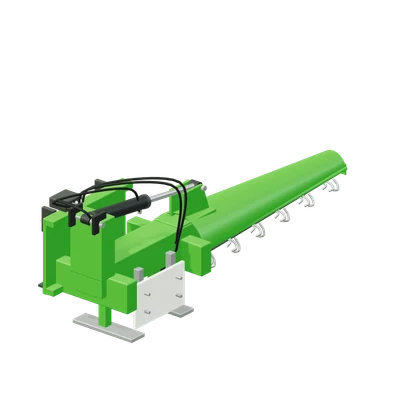 Sengebåslufter, stiliseret 3D-illustration