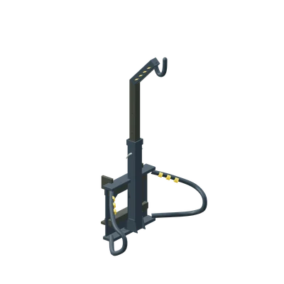Storsækkekrog, stiliseret 3D-illustration