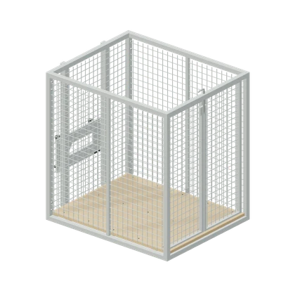 Kalveboks, stiliseret 3D-illustration