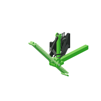 Hækkeklipper, stiliseret 3D-illustration