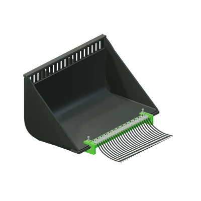 Hestepæreopsamler, stiliseret 3D-illustration
