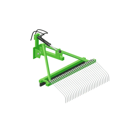 Rive, Miljørive, stiliseret 3D-illustration