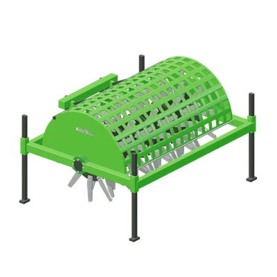 Plænelufter 1100, stiliseret 3D-illustration