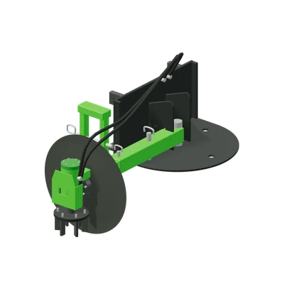 Kantskærer, stiliseret 3D-illustration