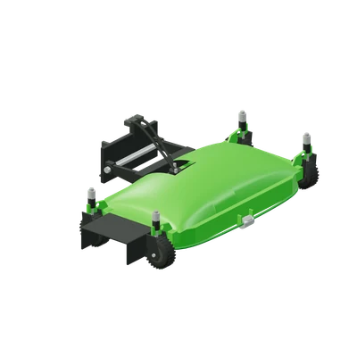 Græsklipper 1500, stiliseret 3D-illustration