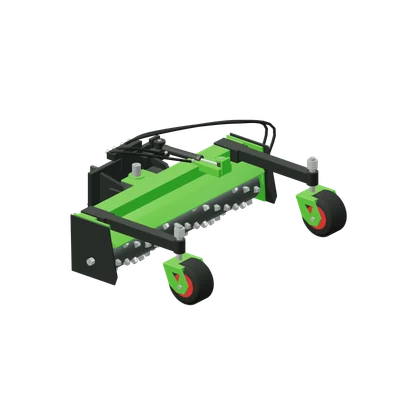 Power Rake, stiliseret 3D-illustration