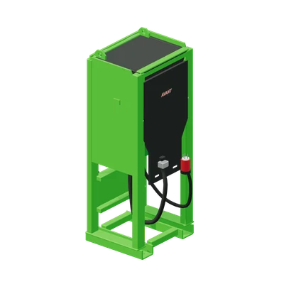 Hurtiglader e-serien, stiliseret 3D-illustration