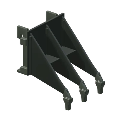 Grubber, stiliseret 3D-illustration