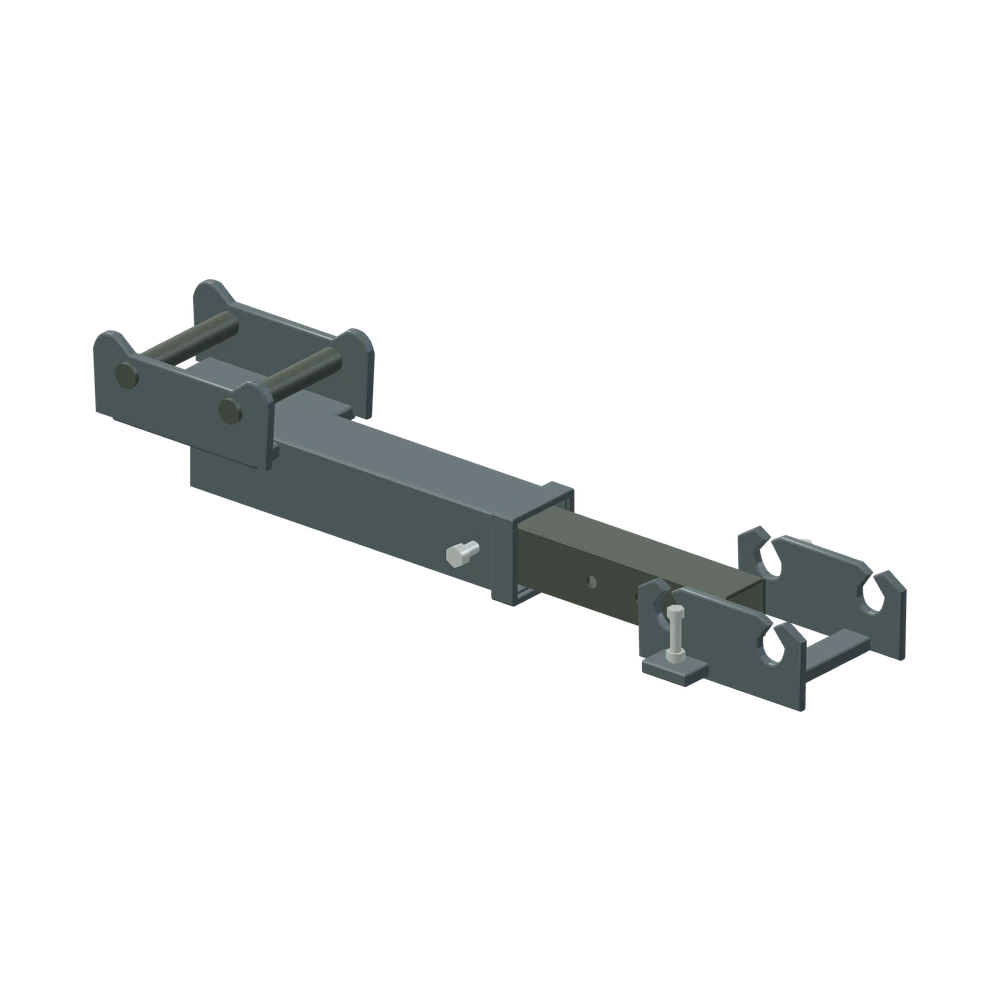 Stiliseret 3D-illustration af S30 forlængerarm 550-950 mm.