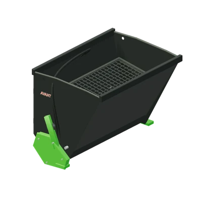 Sand- og saltspreder, stiliseret 3D-illustration