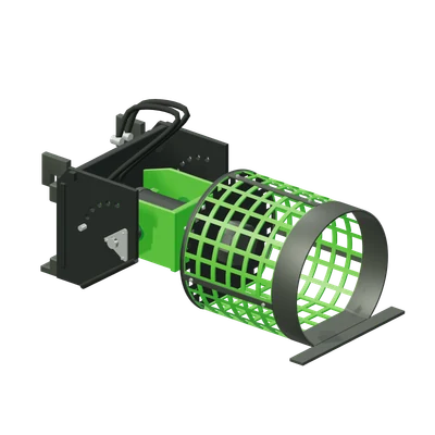 Sorteringstromle til Multifunktionsdrivenhed, stiliseret 3D-illustration