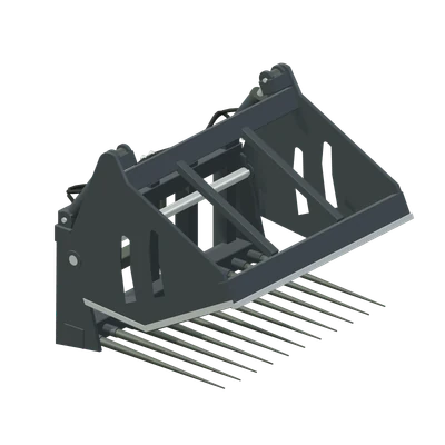 Ensilageskærer, stiliseret 3D-illustration