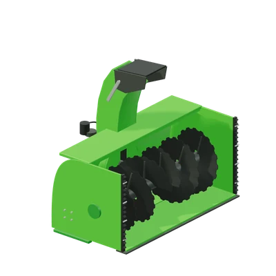 Sneslynge, stiliseret 3D-illustration
