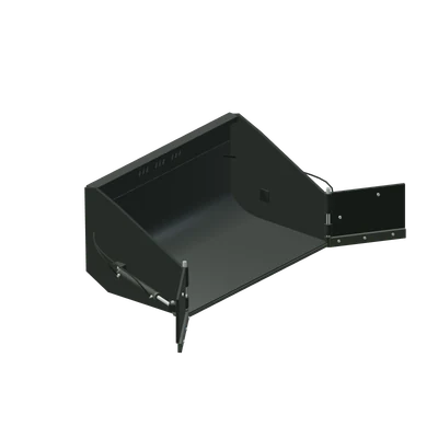 Skovl med vinger, stiliseret 3D-illustration