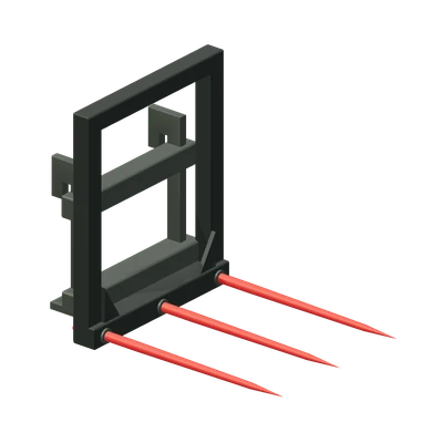 Stenstikker, stiliseret 3D-illustration