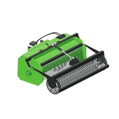 Stennedlægger, stiliseret 3D-illustration
