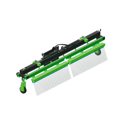 Halmrive dobbelt, stiliseret 3D-illustration