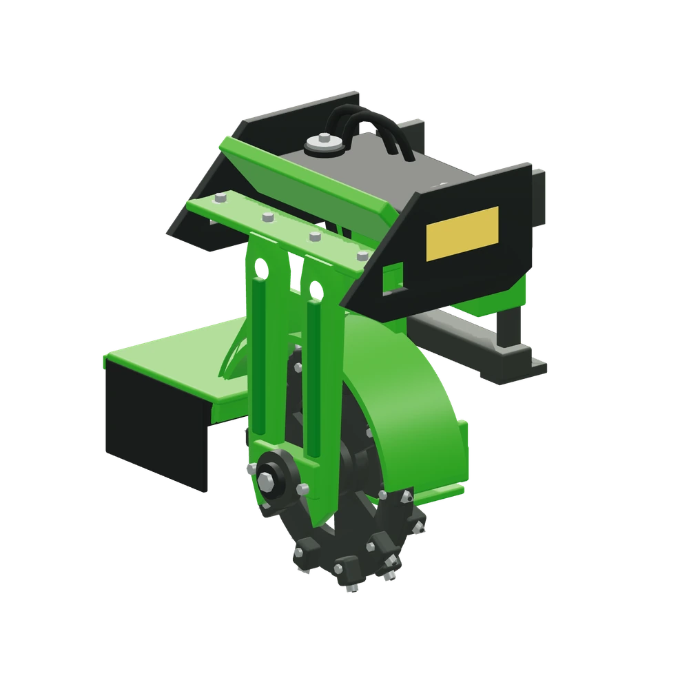 Stubfræser til Avant, 3D-illustration