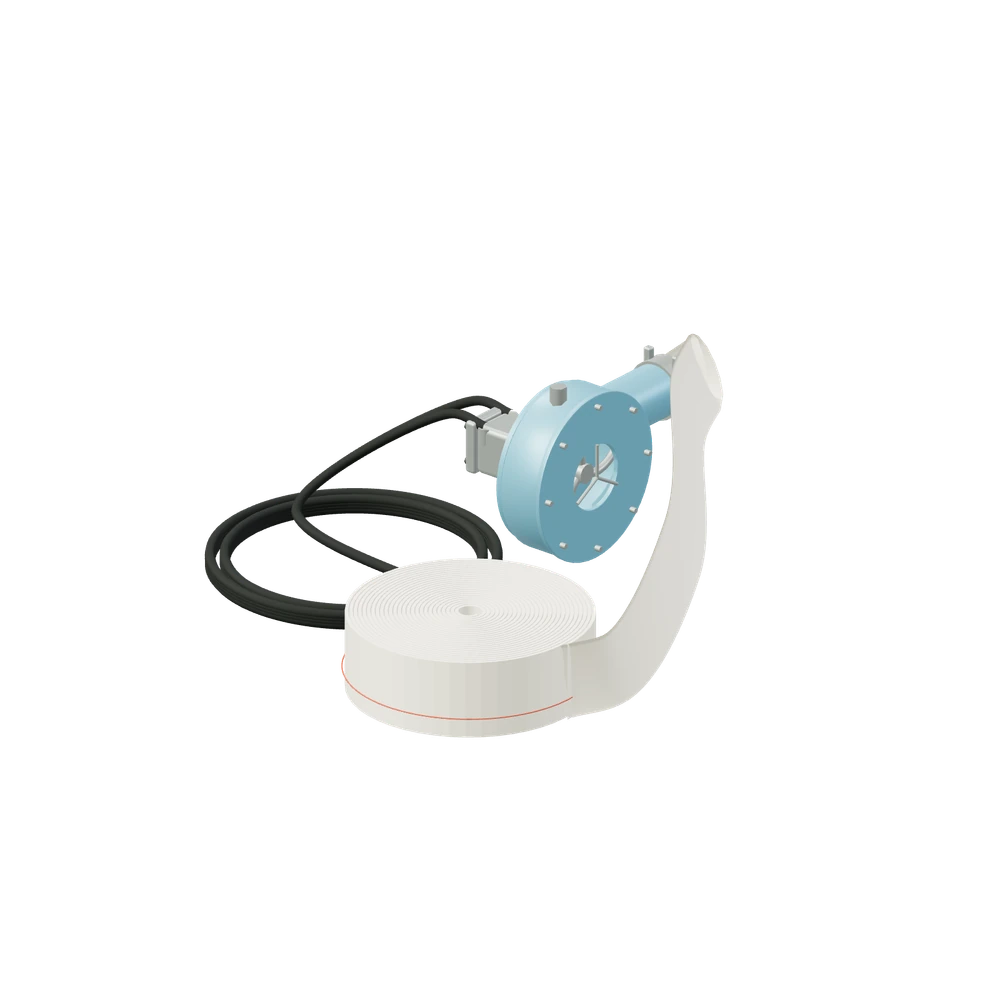 Stiliseret 3D-illustration af Vand- og gyllepumpe.