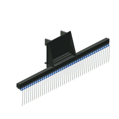 Rive, Gårdrive, stiliseret 3D-illustration