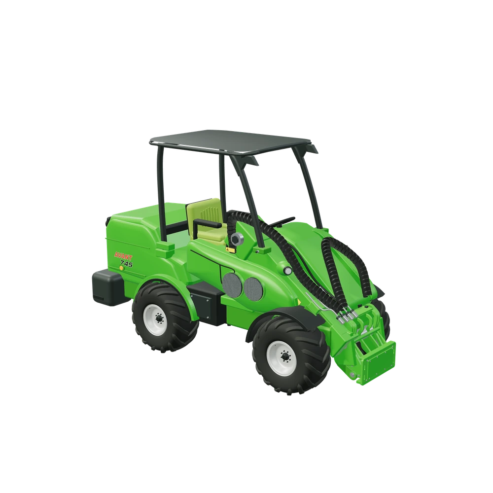 Avant 745, 3D-illustration