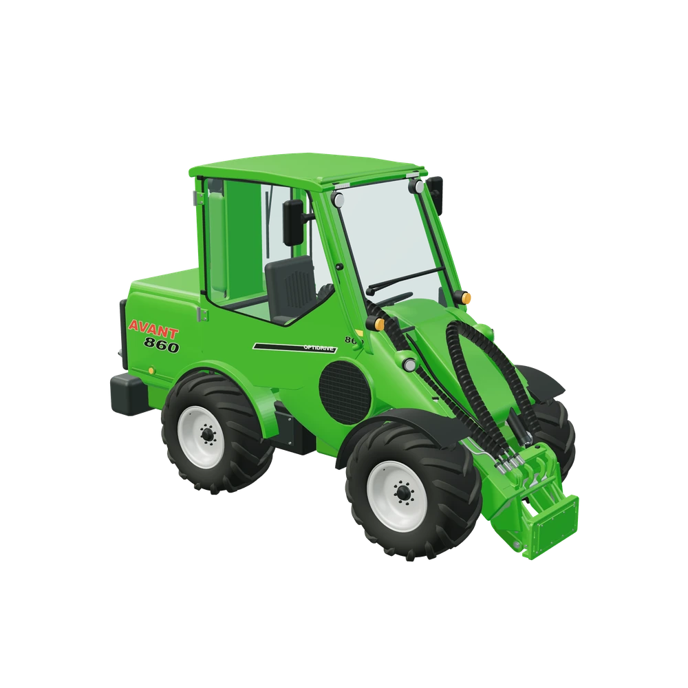 Avant 860i, stiliseret 3D-illustration